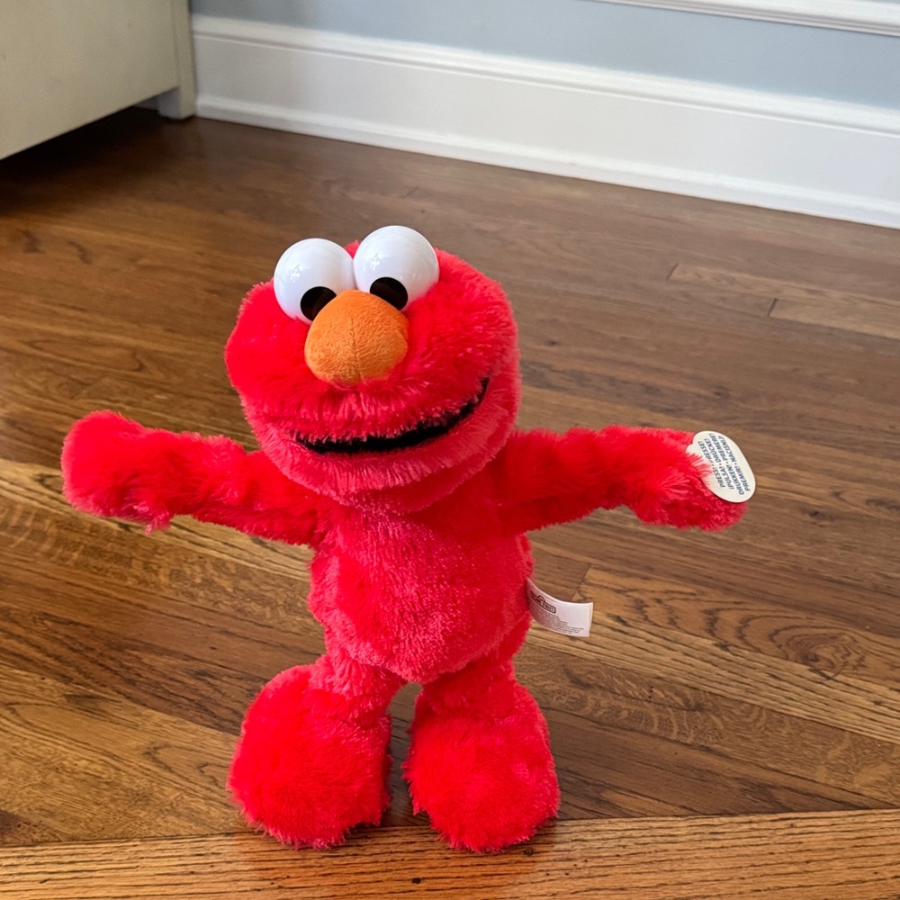 Sesame Street Elmo Slide plush  Toy - Red